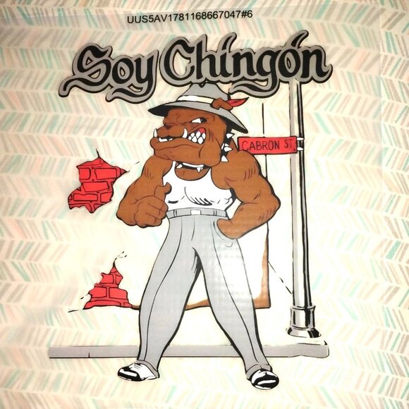 Vintage "Soy Chingon" - IRON ON TRANSFER - Heat Transfer Patch - Rare - Picture 1 of 2